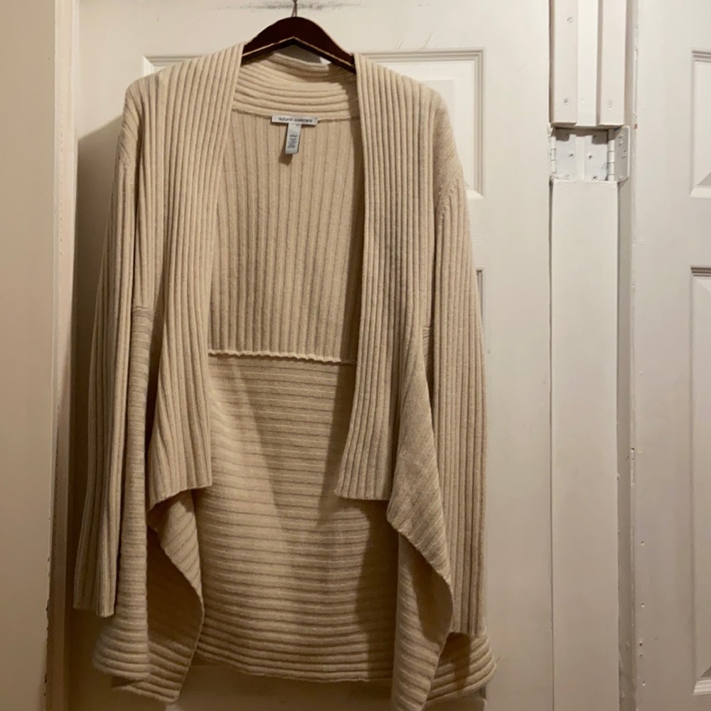 Autumn Cashmere Tan Cardigan From Revolve EUC